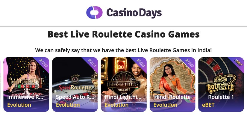 Casino Days Roulette
